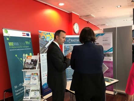 Thierry at Connecting Europe event